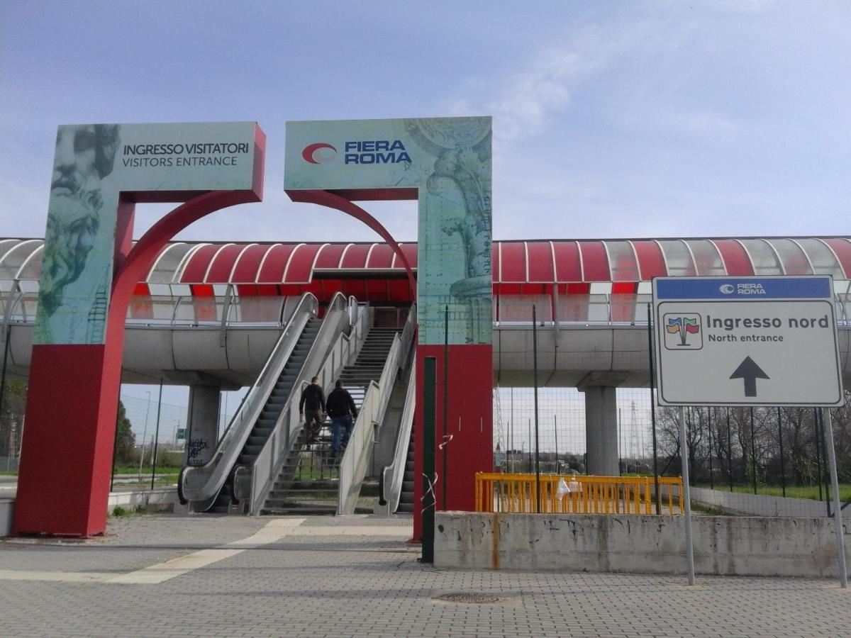 Charme & Relax - Fiera Di Roma - Fiumicino Airport Leilighet Ponte Galeria Eksteriør bilde